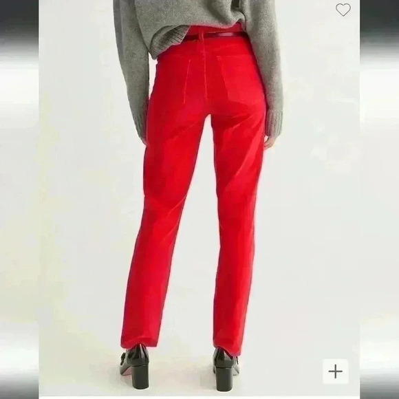 J.CREW | Women's Black Petite Vintage Soft  Slim Straight Corduroy Pants - Picture 3 of 8